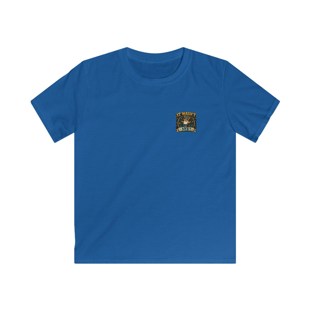 Kids Tee  'It Wasn't Me!' Dancing Bear Graphic Shirt | Funny Kids Gift
