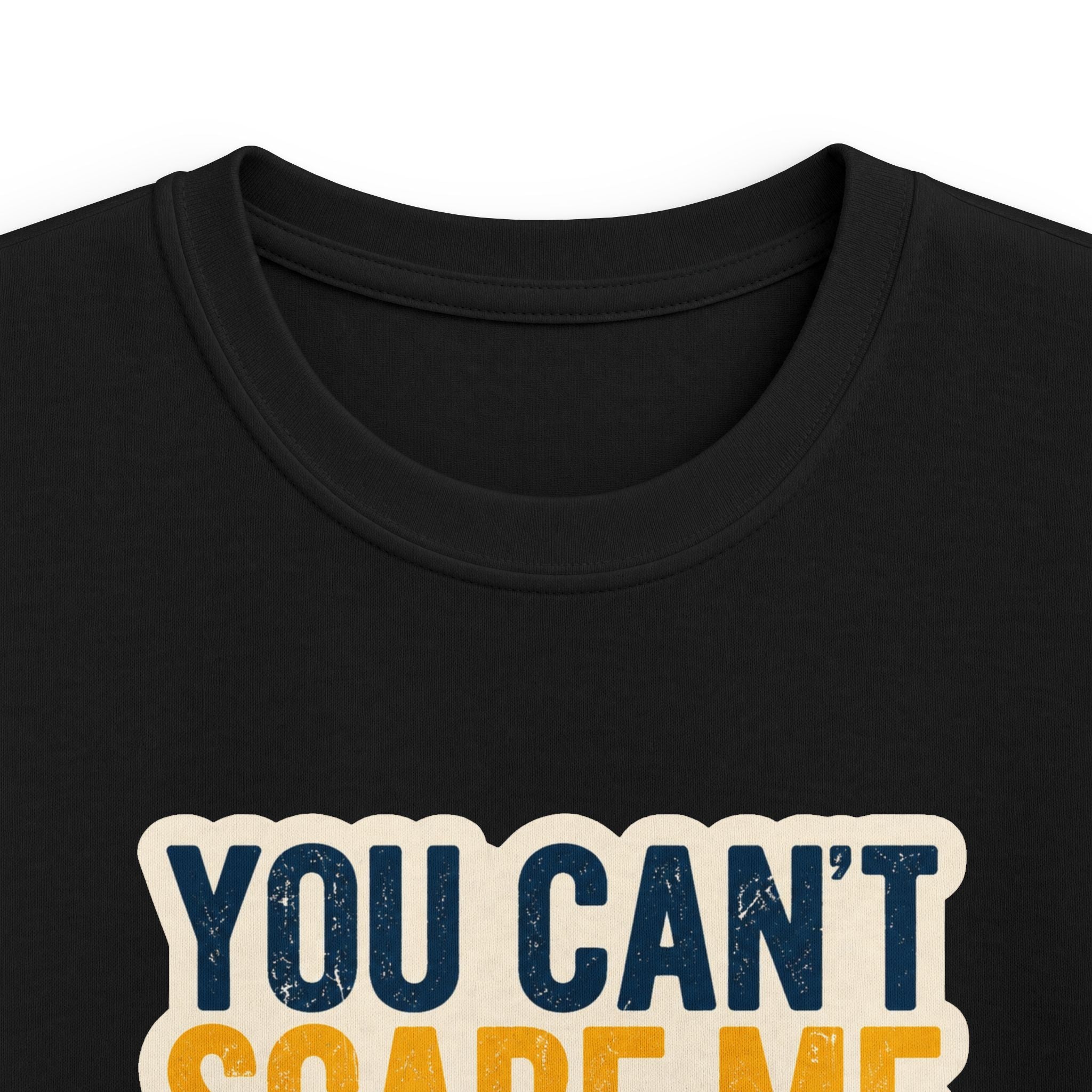 Kids Tee "You Can't Scare Me I Have Big Brother" Funny Sibling T-Shirt