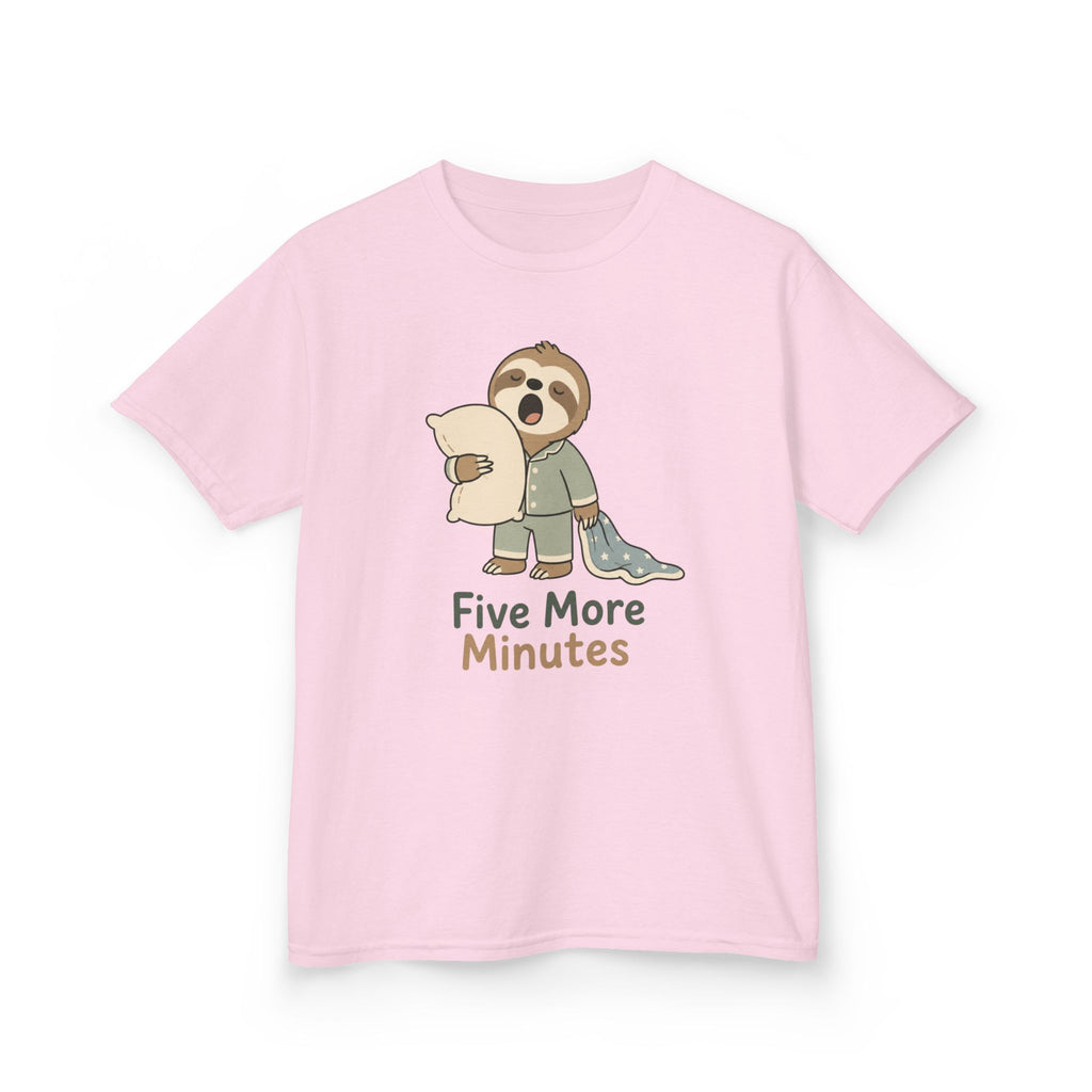 Kids T-Shirt — "Five more minutes""