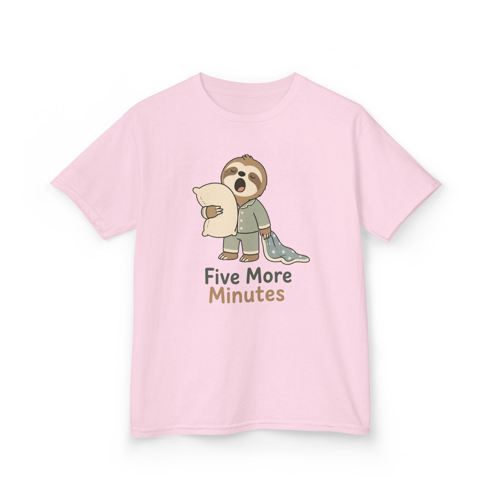 Kids T-Shirt — "Five more minutes""