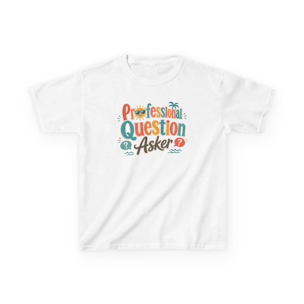 Kids Funny T-Shirt — "Professional QUESTION Asker"